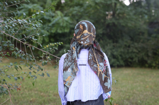 Tropical Whisper Head Scarf
